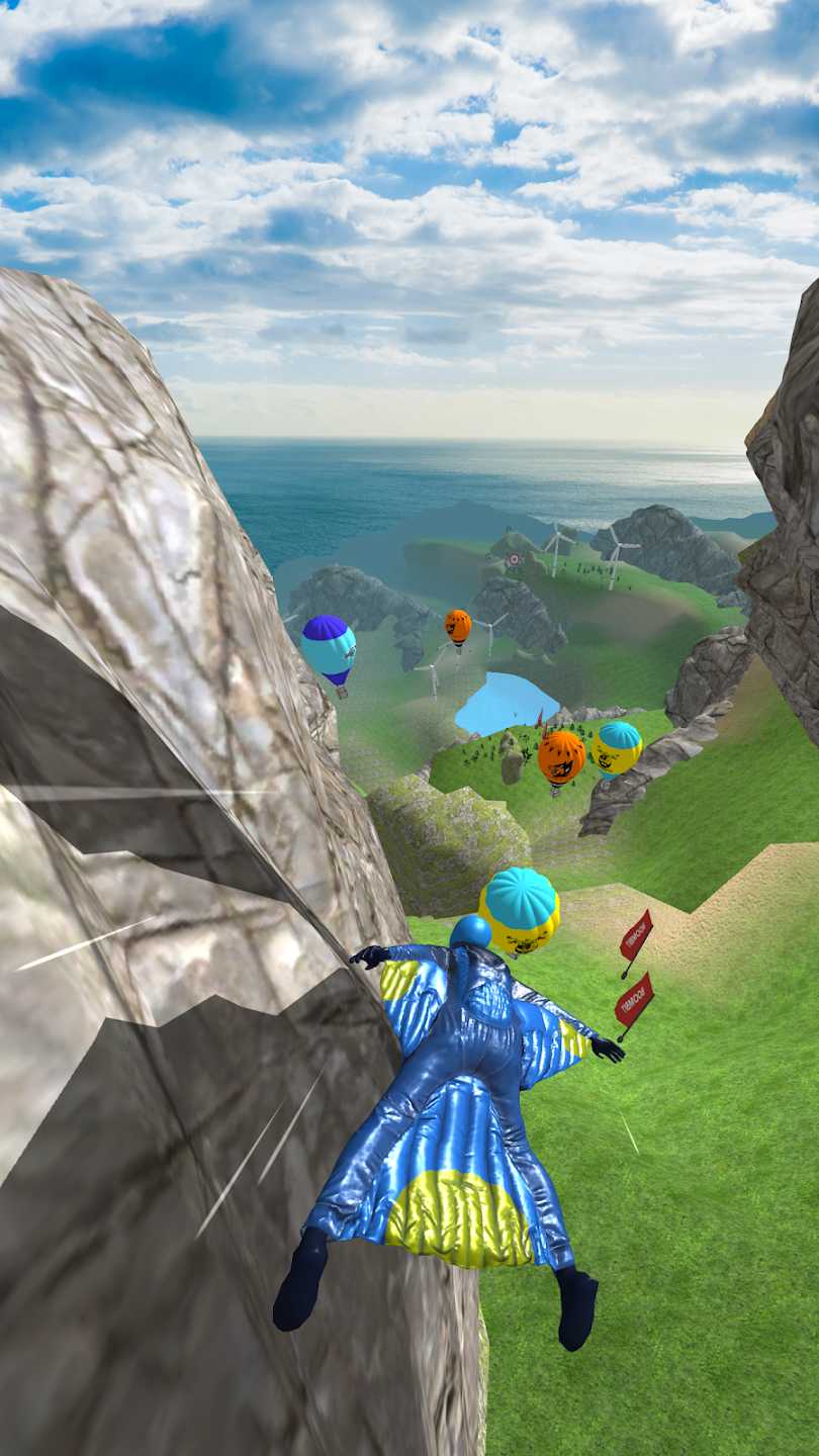Base Jump Wing Suit Flying Mod APK